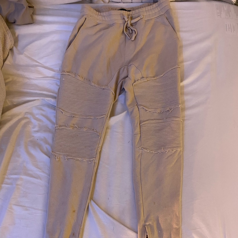 Tan Pacsun sweatpants